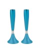 Organic Column: Yair Emanuel Anodized Aluminum Candlesticks